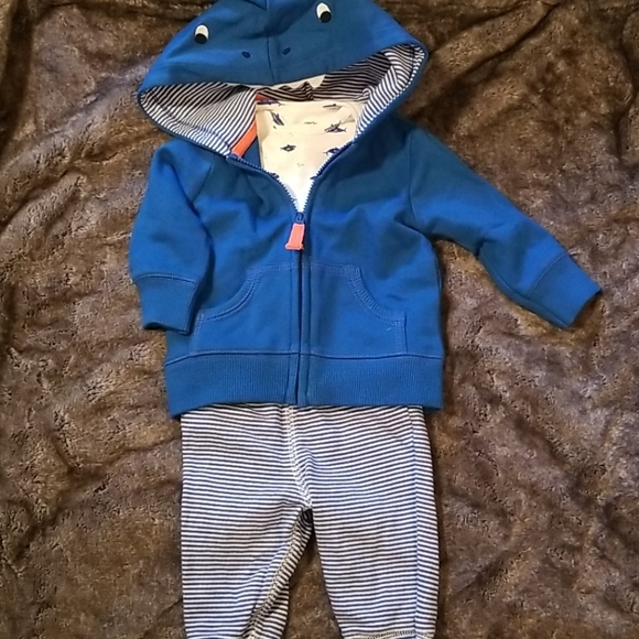 carter's shark outfit